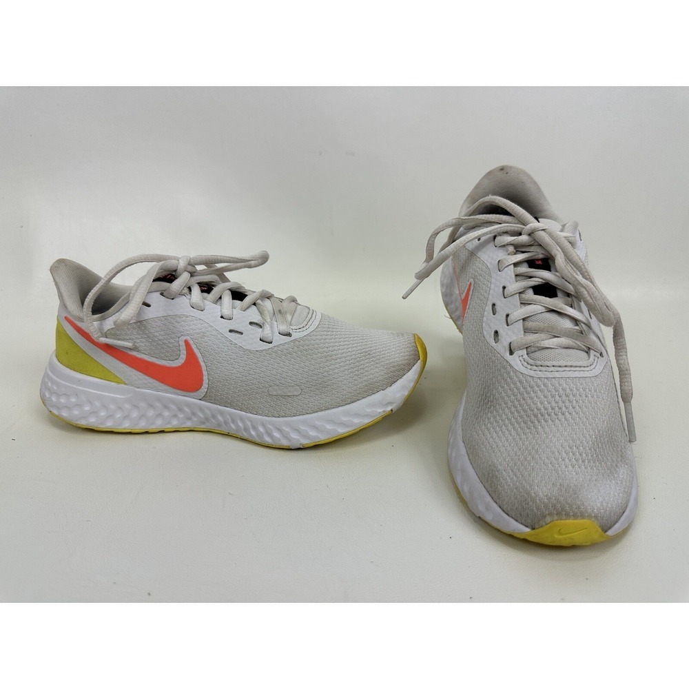 Nike Revolution 5‎ BQ3207-107 Women's White Running Sneaker Shoes Size US 6